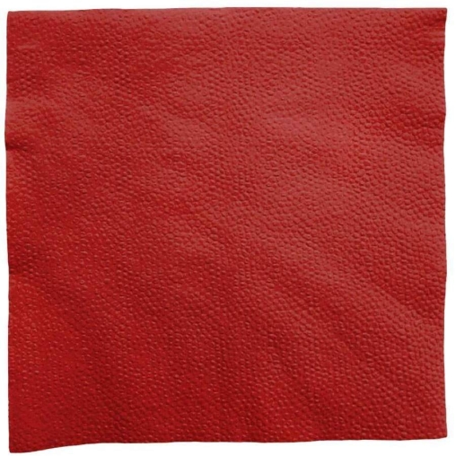 Салфетки бумажные Красные 33×33 см 400 шт.