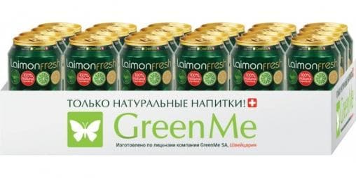 Газированный напиток Laimon Fresh 330 мл ж/б