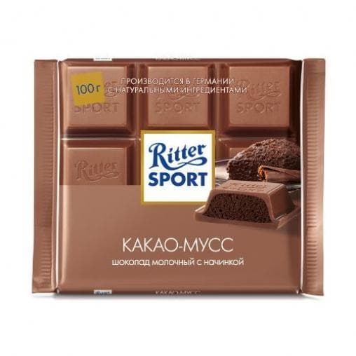 Шоколад Ritter Sport Какао Мусс 100г