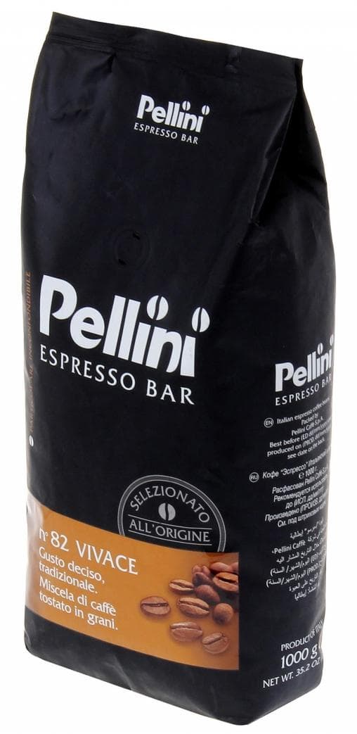 Кофе в зернах Pellini nº82 Vivace 1000 гр