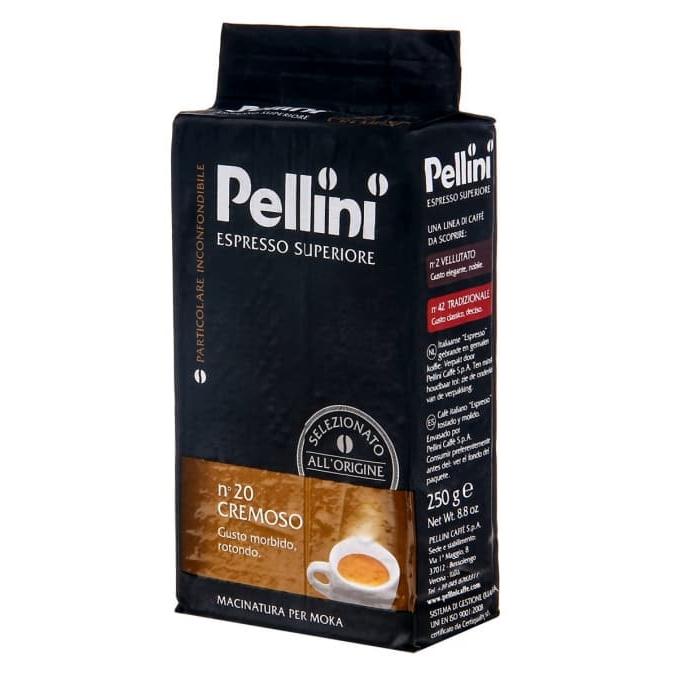 Кофе молотый Pellini nº20 Cremoso 250 г