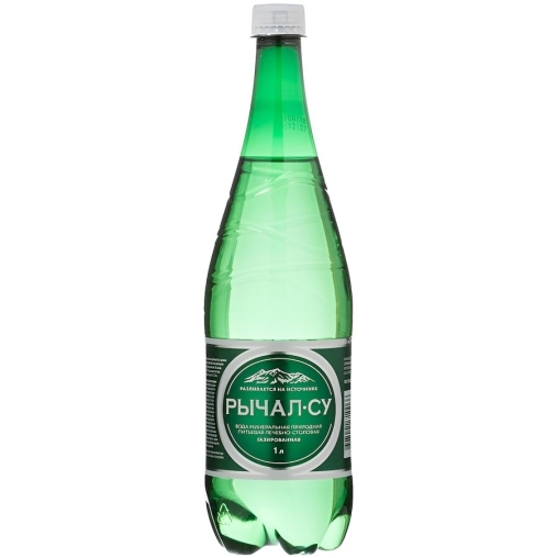 Вода Рычал-Су лечебно-столовая газированная 1 л ПЭТ