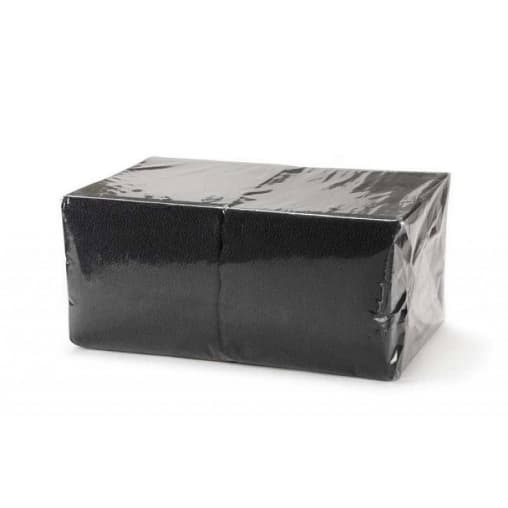 Салфетки Оптимум Черные 360 шт. 24×24 см