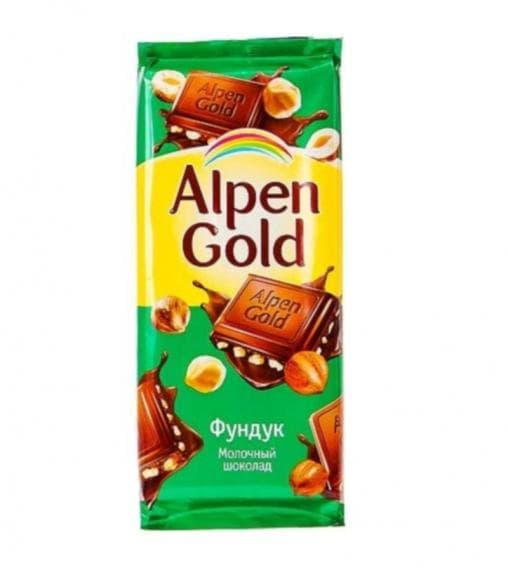 Шоколад Альпен Голд Фундук Alpen Gold 90 г