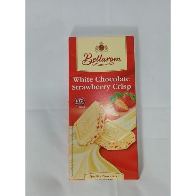 Шоколад BELLAROM UTZ White Strawberry Crisp 200 г