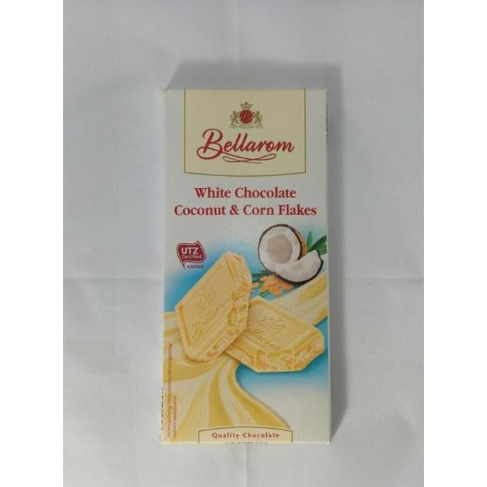 Шоколад BELLAROM UTZ White Coconut&Corn Flakes 200 г