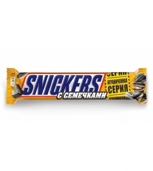 Батончик шоколадный Snickers с Семечками 81 г