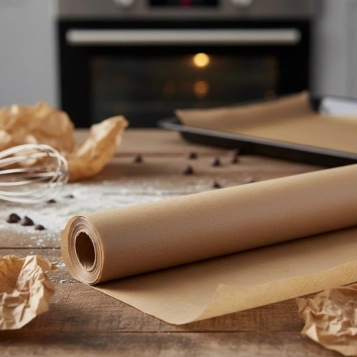 Бумага для выпечки Bakery Line коричневая силиконизированная 38 см ×25 м