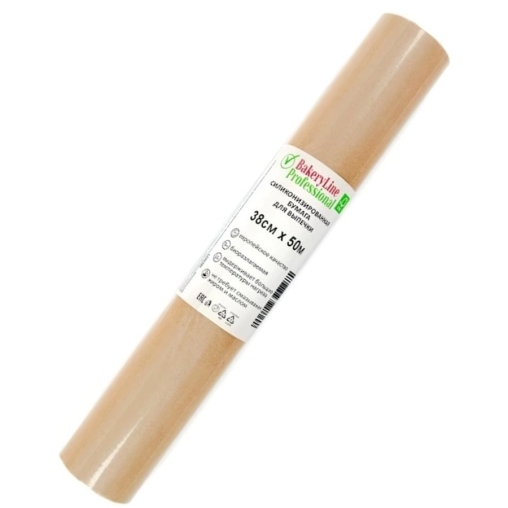Бумага для выпечки Bakery Line коричневая силиконизированная 38 см ×50 м