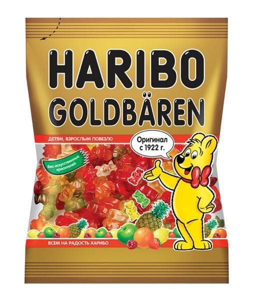 Мармелад Золотые Мишки Haribo GOLDBAREN 140 г