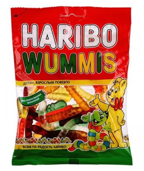 Мармелад Haribo WUMMIS Харибо Червячки Вуммис 70 г