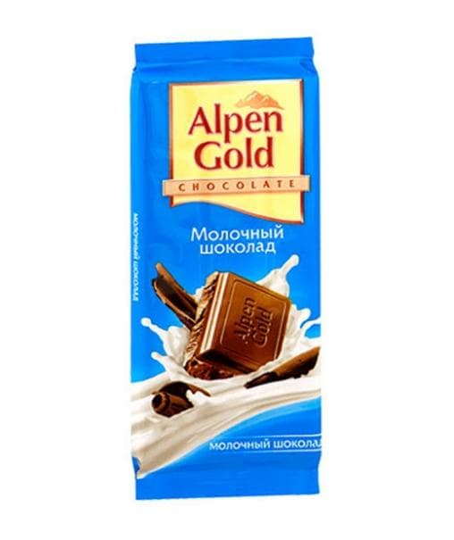 Шоколад Альпен Голд Молочный Alpen Gold 90 г