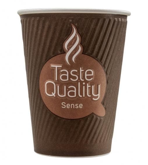 Бумажный стакан Taste Quality Sense двухслойный d=90 300 мл