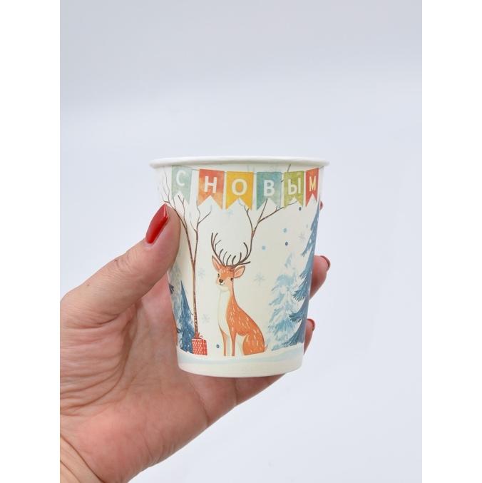 Стакан Cupmaker С НОВЫМ ГОДОМ d=80 250 мл