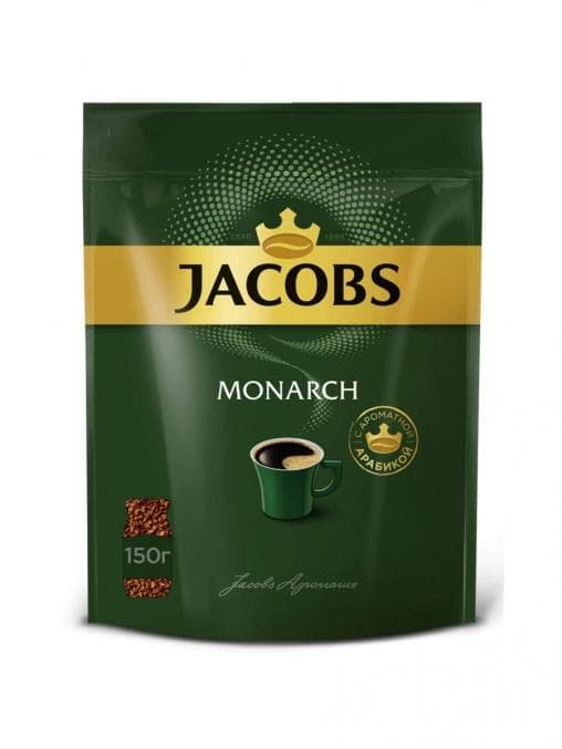 Кофе растворимый Jacobs Monarch 150 г