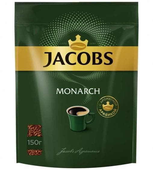 Кофе растворимый Jacobs Monarch 150 г