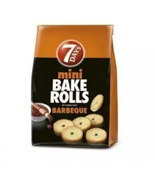 Сухарики 7 Days Bake Rolls Barbeque 80 г