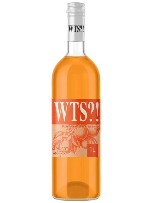 Сироп WTS?! Apricot Абрикос стекло 1000 мл