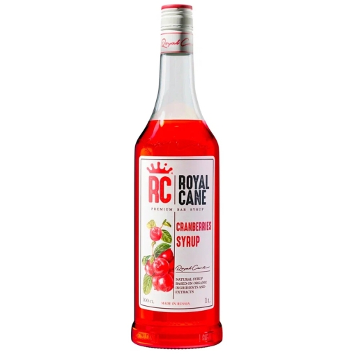 Сироп Royal Cane Cranberry Клюква стекло 1000 мл