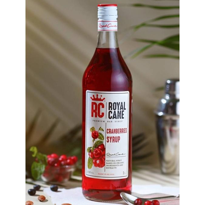 Сироп Royal Cane Cranberry Клюква стекло 1000 мл