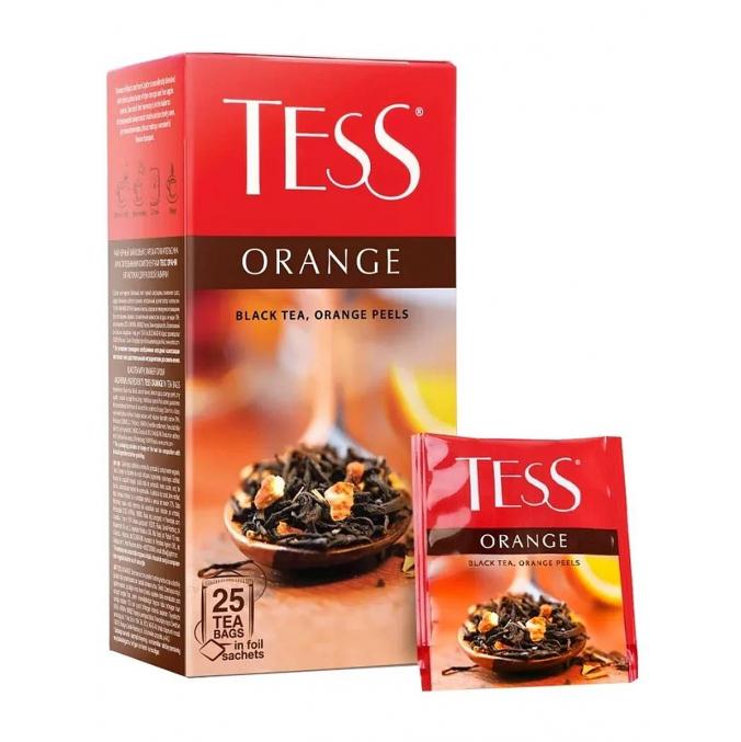 Чай Tess Orange черный листовой аром. 25 пак. × 1,5 г