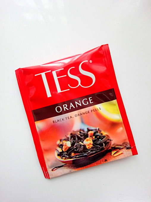 Чай Tess Orange черный листовой аром. 25 пак. × 1,5 г