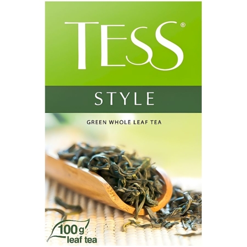 Чай TESS Style зеленый крупнолистовой 100 г