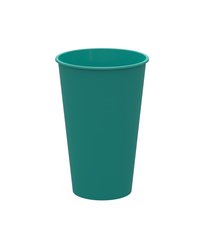 Стакан Bubble cup/шейкер глянец 500мл ПП 90мм цвет Бирюзовый 500мл Перинт (х560)