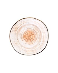 Блюдце для бульонной чашки «Пастораль» для P6136515-S-SH113 фарфор D=15,5см оранжев.