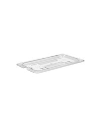 Крышка для гастроемкости GN 1/3 с вырезом для ложки поликарбонат ,L=32,5,B=17,6см прозр.