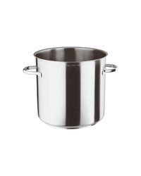 Кастрюля без крышки (индукция) сталь нерж. 25,5л D=32,H=32,L=44,B=34см металлич.