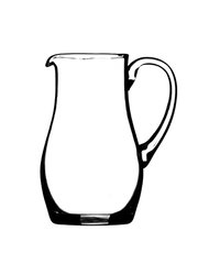 Кувшин стекло 1,5л D=13,1,H=21,3см прозр.