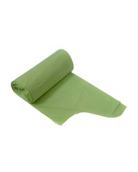 Мешки мусорные ПНД 35л 50x60(14) в рулонах (по 24шт) завязки "Ушки" биоразлагаемые (фисташковый) (х1/45) [упаковка]