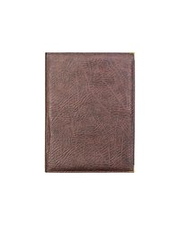 Папка-меню съемные файлы кожезам. ,L=32,5,B=24,5см тем.корич.