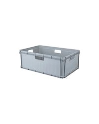 Ящик для продуктов «Евробокс» сплошной (от -20 °C) полипроп. 45л ,H=22,L=60,B=40см серый
