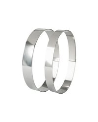 Форма кондитерская «Овал» сталь нерж. ,H=35,L=250,B=180мм