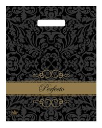 Пакет ПЭ с вырубной ручкой 37x30+3см (90) (Перфекто шайн) Тико (х25/400)