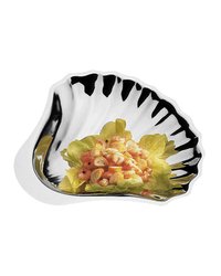 Блюдо сервировочное ракушка сталь нерж. ,H=5,L=35,B=34см металлич.