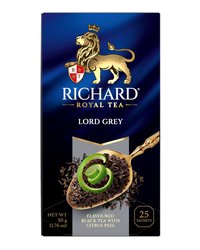 Чай Richard "Lord Grey " черный 25 сашетов
