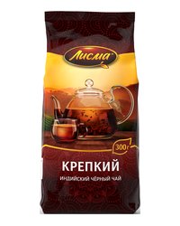 Чай чёрный листовой Лисма "Крепкий" 300 грамм, индийский, байховый