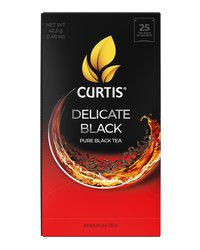 Чай черный в пакетиках CURTIS "Delicate Black" 25 пакетиков, мелколистовой