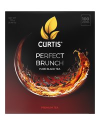 Чай черный в пакетиках CURTIS "Perfect Brunch" 100 пакетиков, мелколистовой