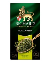 Чай Richard "Royal Green" зеленый 25 сашетов