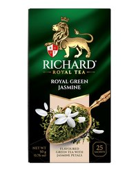 Чай Richard Royal GREEN JASMINE зеленый ароматизированный 25 саше