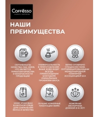 Кофе в зернах Coffesso MOKKA 100% робуста 1000 г Кофе в зернах Coffesso MOKKA 100% робуста 1000 г