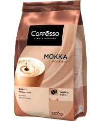 Кофе в зернах Coffesso MOKKA 100% робуста 1000 г Кофе в зернах Coffesso MOKKA 100% робуста 1000 г
