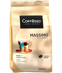Кофе в зернах Coffesso MASSIMO 1000 г Кофе в зернах Coffesso MASSIMO 1000 г