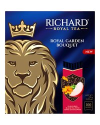 Чай Richard "Royal garden bouquet"  черный 100 саш.