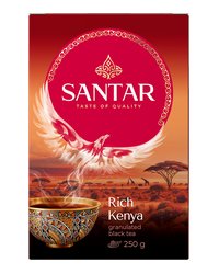 Черный гранулированный чай SANTAR "Rich Kenya" 250г
