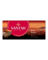 SANTAR Чай черный в пакетиках, "Rich Kenya", 25 шт